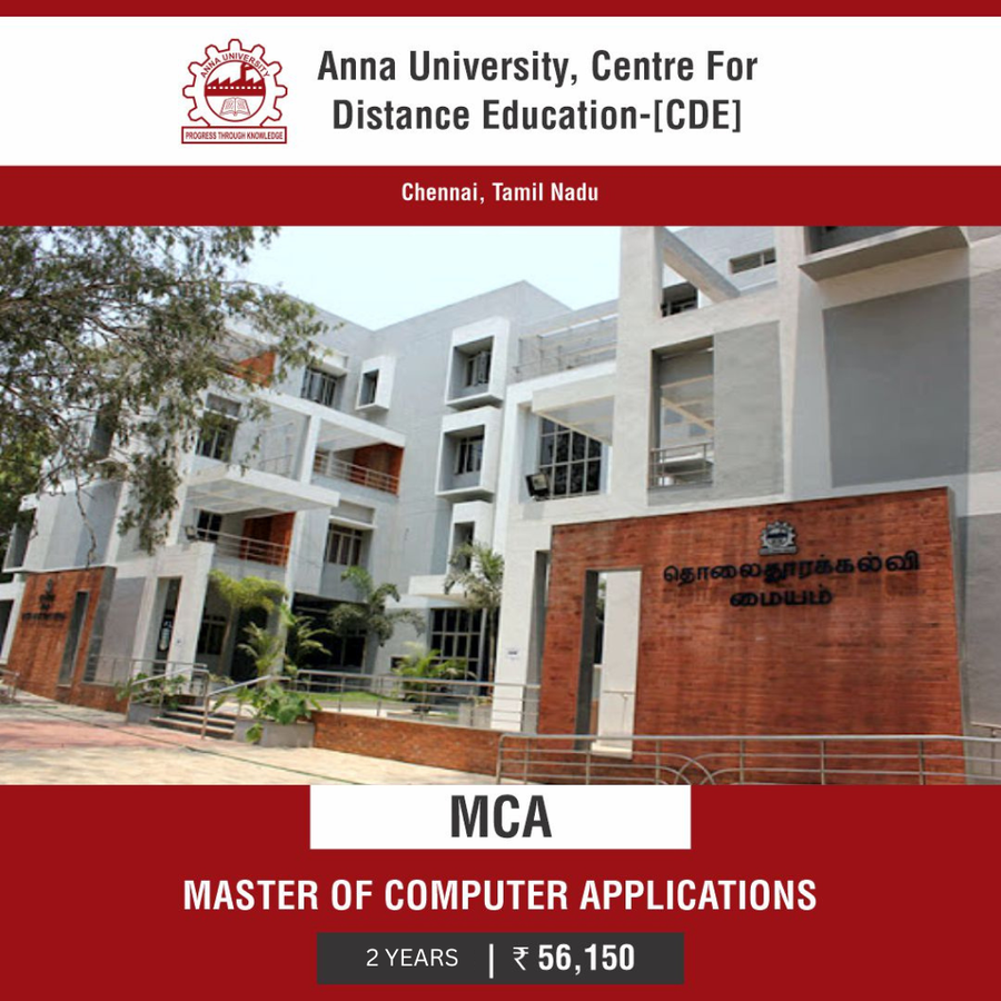 Anna University, Centre For Distance Education